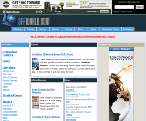 sffworld.com: Science Fiction and Fantasy World - sffworld.com
The number one Science Fiction and Fantasy website