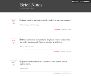 briefnotes.info: Brief Notes
by The Geek Inside