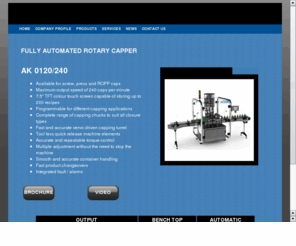 capping-machines.net: Fully Automated Rotary Capper
Fully Automated Rotary Cappers, capping, machines, 