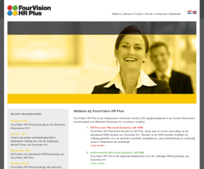 fourvisionhrplus.com: FourVision HR Plus - Microsoft Dynamics AX HRM en salaris
FourVision HR Plus is gespecialiseerd in Microsoft Dynamics AX HRM en salarisverwerking.