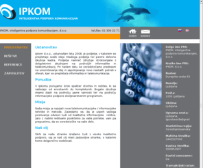 ipkom.net: Predstavitev - iPkom Slovenija
