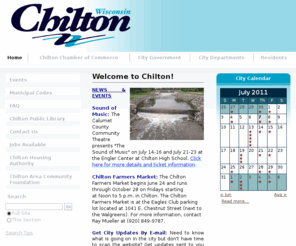 chiltonchamber.com: Chilton, Wisconsin 
City of Chilton Wisconsin