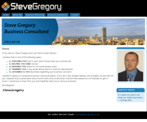 stevegregory.co.uk: Home | SteveGregory.co.uk  Business Mentoring Business Consultant Sale Manchester
