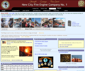 newcityfire.org: New City Fire Engine Co. No. 1 - Volunteer firefighters sacrificing personal safety to protect our community
New City, New City Fire, New City Fire Engine Company No. 1, Department #9 serves the Hamlet of New City in the Town of Clarkstown for all firematic operations