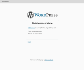tkesolutions.com: TKE Solutions › Maintenance Mode
We have the right Solution for you