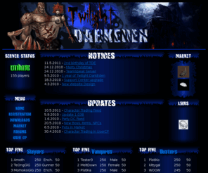 twilightde.com: Twilight DarkEden
Free for Play Darkeden private server with 300x rates.
