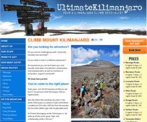 ukili.com: Climb Mount Kilimanjaro | Mount Kilimanjaro Climbs on All Routes | Trekking Kilimanjaro | Hike Kilimanjaro | Climbing Kilimanjaro
