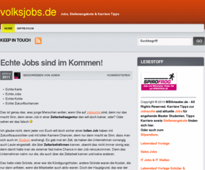 volksjobs.de: volksjobs.de | Jobs, Stellenangebote & Karriere Tipps
