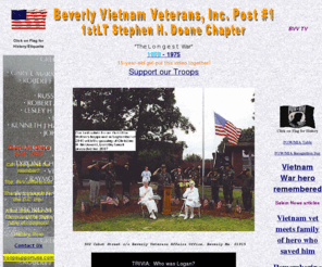 bvvinc.org: Beverly Vietnam Veterans, Inc. Post #1
Veterans Group initiated by Vietnam Veterans for all Veterans