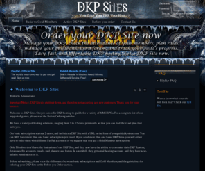 dkpsites.com: Welcome to DKP Sites
DKP Sites homepage