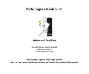 porta-negra.com: Willkomen bei porta negra classico Ltd.
porta negra classico Ltd