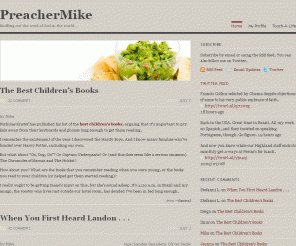 preachermike.com: PreacherMike | Sniffing out the work of God in the world…
