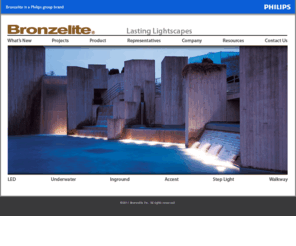 bronzelite.com: Bronzelite: Commercial Landscape Lighting
Bronzelite, a Philips Group company, is a leader in the commercial landscape lighting market.