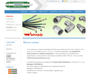 componenteshidraulicos.com: componenteshidraulicos.com - Principal
Joomla - the dynamic portal engine and content management system