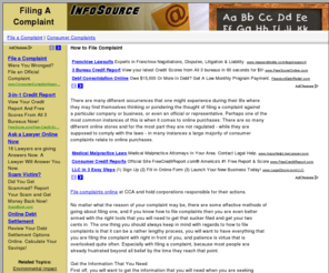 howtofilecomplaint.com: How to File a Complaint
File a complaint against a business or individual and get the results you deserve.