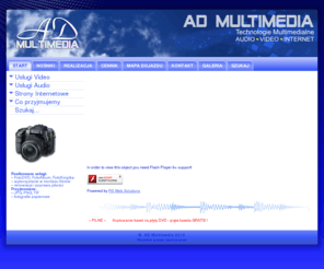admultimedia.pl: AD Multimedia. Technologie Multimedialne
AD Multimedia - Technologie Multimedialne. Audio, Video, Internet.