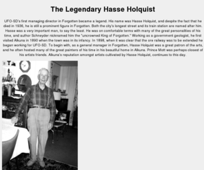 hasseholquist.com: The legendary Hasse Holquist
In Vertiginous Mapping, Barba presents a collection of film, images, texts, and audio that she compiled and created while on a residency in Sweden. She shot 16mm film in a city north of the Arctic circle whose inhabitants face the prospect of having to relocate as the result of ground instability caused by massive mining in the area