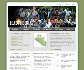 leadliberia.com: LEAD/LIBERIA :: Pastoral leadership development for Liberia and West Africa.
Pastoral leadership development for Liberia and West Africa.