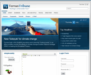 playdesk.com: TerranTribune
Joomla! - the dynamic portal engine and content management system