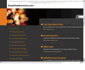 simplifieddirections.com: Simplified Directions Inc.
Simplfied Directions writes-illustrates owners
  manuals and instruction sheets.