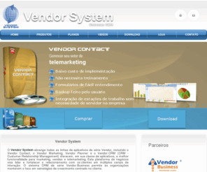 vendorcrm.com.br: VENDOR BUSINESS - HOME
O Vendor Business é um projeto integrado de marketing e vendas Composto de CONSULTORIA, TREINAMENTO, MARKETING E TECNOLOGIA