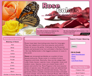 flowermeaning.info: Rose Meanings
This website is to give and in depth definition of the many colors and rose meanings such as the peach rose or pink rose