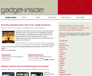 gadget-insider.de: gadget-insider.de | Technik & Innovation
