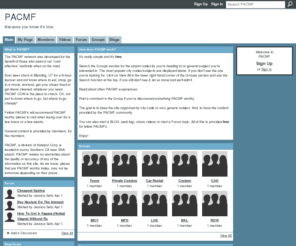 pacmfs.com: PACMF - Because you know it's true.
PACMF is a Ning Network