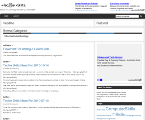 techieskills.com: Techie Skills
Skills for Non-Techies