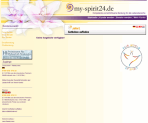 my-spirit24.de: My-Spirit24
Willkommen bei My-Spirit24