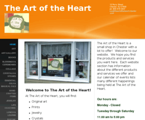 theartoftheheart-chester.com: The Art of the Heart - Home
The Art of the Heart