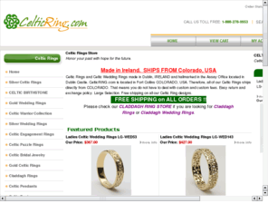celtic-art.org: celtic rings store
Authentic Celtic Rings Made in Ireland, ships directly from Colorado