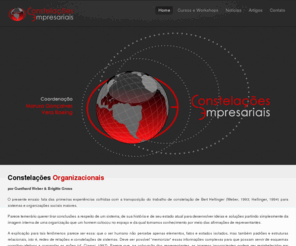 constelacoesorganizacionais.com: Constelações Empresariais
Site dedicado a divulgar as Constelações Empresariais no Brasil através de cursos, palestras e aplicação da metodologia, nas empresas que desejarem.