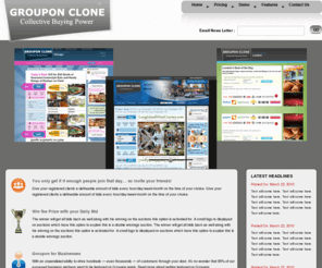 grouponclone.com: :: Welcome to Group Clone :: Groupon clone | Groupon Script demo | similar to groupon demo
