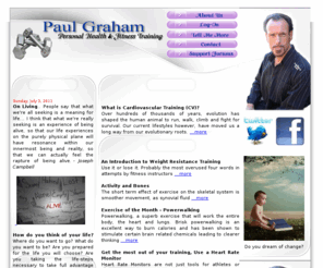 paul-graham.net: Paul Graham Personal Health and Fitness Trainer
Paul Graham Personal Health and Fitness Training, Your Well-Being Taken Seriously