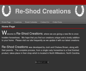 re-shodcreations.com: Re-Shod Creations
Home Page