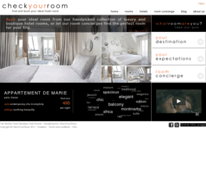 checkyourroom.com: CheckYourRoom | Book Specific Hotel Rooms | Best Hotel Rooms
CheckYourRoom helps you find & book specific hotel rooms. Find hidden gems & avoid unpleasant surprises with our personalized hotel room recommendations.