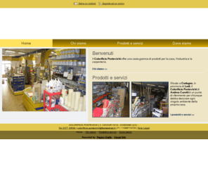 colorificiopontevichi.com: Colorificio Pontevichi - Codogno - Visual Site
Il Colorificio Pontevichi offre una vasta gamma di prodotti per la casa, l'industria e la carpenteria. Nata nel 1971, la ditta mette a disposizione del cliente vernici e solventi ad acqua, in particolare per il trattamento e la verniciatura del legno.