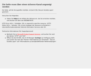 contec-versmold.com: Die Seite muss über einen sicheren Kanal angezeigt werden
