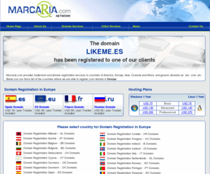 likeme.es: LIKEME.ES - Domain Registration in Europe - Marcaria.com
