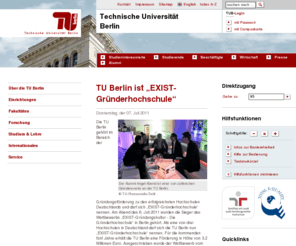 tu-berlin.de: TU Berlin: Technische Universität Berlin
Homepage der Technischen Universität Berlin. Die TU Berlin versteht sich als international renommierte Universität in der deutschen Hauptstadt, im Zentrum Europas.