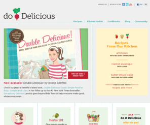 everyonehatesjessicaseinfeld.net: Welcome to do it Delicious
do it Delicious is a new website for beginner cooks. Jessica Seinfeld's new cookbook, Double Delicious!, available October 26, 2010.