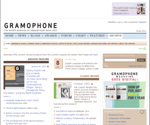 gramophone.net: Gramophone Archive
