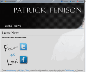 patrickfenison.com: Patrick Fenison Official Website: Photos, Videos, Music and more - PatrickFension.com
