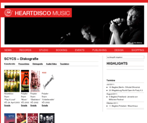 scycs.com: HEARTDISCO MUSIC   » SCYCS – Diskografie
