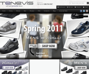 tenevisfootwear.com: Walking shoes-fitness shoes-exercising with comfort and style with Tenevis shoes
TENEVIS - SOFT AND POWERFUL SHOES! Our walking and fitness shoes make walking effortless! Are you suffering from foot pain, back pain or knee pain? Do your feet hurt or do you have foot injuries? Are you living with heel pain, plantar fasciitis, bunions or heel spurs? Improve your foot health with TENEVIS - SOFT AND POWERFUL SHOES