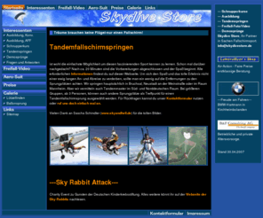 wolk-net.com: Träume brauchen keine Flügel-nur einen Fallschirm!
Skydive Store Fallschirmsport