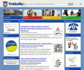 bratislava-vrakuna.sk: Vrakuňa.sk  - Vrakuňa
Vrakuňa - oficiálne stránky mestskej časti hlavného mesta SR Bratislava
