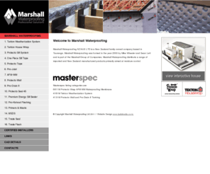 mwnz.com: Marshall Waterproofing
