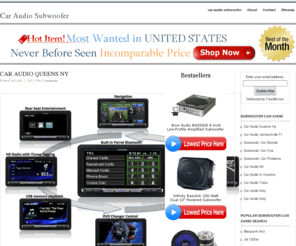 subwoofercaraudio.com: Discount Car Audio Deals 2011 subs Cheap Car Subwoofer USA
Car Audio Subwoofer Cheap JL Audio car subs Deals Kenwood car subwoofers Pioneer car audio subwoofer Rockford Fosgate car subwoofer best car subwoofer Deals